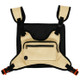 Multifunctional Outdoor Sports and Leisure Chest Bag Fitness Vest Bag(Khaki)