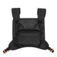 Multifunctional Outdoor Sports and Leisure Chest Bag Fitness Vest Bag(Black)