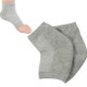 Heel Anti-cracking Aleeve Heel Protection Sock Sailboat Socks(Gray)