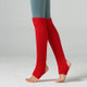 Long Leggings Latin Ballet Socks Adult Children Leggings Wool Socks(Big Red)