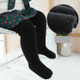 Autumn and Winter Children Pantyhose Brushed Thick Leggings, Size:XXL(Black)