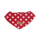 Pet Saliva Towel Small Fresh Cat and Dog Bib, Size:S(Red Star)