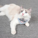 Pet Saliva Towel Bib Cat and Dog Universal Accessories Saliva Towel, Size:S(Denim Blue)