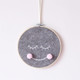 Felt Smiley Tent Pendant Wall Decoration Children Room Children Clothing Store Props, Size:  Small(Pink Ball)