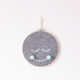 Felt Smiley Tent Pendant Wall Decoration Children Room Children Clothing Store Props, Size: Large(Green Ball )