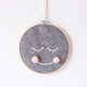 Felt Smiley Tent Pendant Wall Decoration Children Room Children Clothing Store Props, Size:  Medium(Orange Pink Ball )