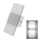 Right Angle White LED Bedroom Bedside Wall Aisle Balcony Wall Lamp, Size:29×11cm(White Light)