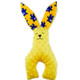 Cute Rabbit Plush Toy Baby Sleep Comfort Toy Children Gift(Mango Yellow)