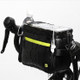 Rhinowalk Bicycle Front Handle Bag Camera Bag Waterproof 7.5 inch Large Touch Screen Navigation Mobile Phone Bag Bicycle Bag(Carbon Fiber Black Green)