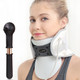 Cervical Support Cervical Vertebra Traction Fixator Medical  Neck Guard Belt, Specification: A (44CM), Style:Manual, Design:Inflation