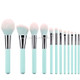 12 in 1 Makeup Brush Set Soft Beauty Tool Brush, Exterior color: 12 Makeup Brushes + Silver Bag