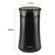 HOMEZEST Coffee Grinder Touch Grain Grinder Portable Coffee Grinder, Style:UK Plug(Black)