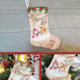 3 PCS Christmas Stockings Pendant Christmas Decoration Gift Bag, Specification: Type C Deer