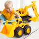 3 PSC / Set Children Simulation Drop-resistant Excavation Engineering Vehicle Toy Set, Random Style Delivery, Size:L