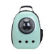 12-hole Breathable Transparent Go Out Portable Space Capsule Pet Carrier Backpack(Fruit Green)