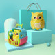 4 PCS Children Inertia Power Sliding Cartoon Animal Model Toy, Random Color Delivery(Owl)