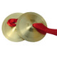 Copper Cymbal Early Childhood Education Teaching Aid Percussion Instrument, Size:18 cm