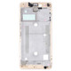 Front Housing LCD Frame Bezel Plate for BQ Aquaris U Lite(Gold)