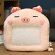 Hand Warmer Pillow Visual Play Mobile Phone Warmer Bag Winter Heater(Pig)