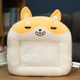 Hand Warmer Pillow Visual Play Mobile Phone Warmer Bag Winter Heater(Shiba Inu)