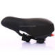 Bicycle Seat With Tail Light Bicycle Seat Comfortable Seat Cushion Riding Accessories(Black)