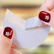 200 PCS/Bag  50x68mm B Type Eye Shadow Stickers Non-Woven Fabric Isolation Eye Stickers And Eyelashes Eyeliner Stickers