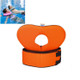 Swimming Ring EPE Foam Lifebuoy Armpit Ring Water Board, Size:L(Orange)