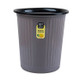 10 PCS Xinermei Kitchen Living Room Bathroom Household Plastic Trash Can, Size:L 28x26x19cm(Grey)