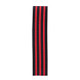 Three-color Stripe Yoga Belt Looped Latex Silk Non-slip Tension Band, Size:M(Red)