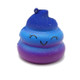 Funny Smashing Toy Slow Rebound Stool Decompression Toy, Size:7×7.5cm, Color:Starry Blue Smile