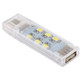 12 LEDs Double Sided Stackable USB Light(White Light)