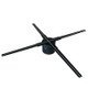 56CM KY-4 WIFI Holographic 3D Fan Shape LED Advertising Machine, Resolution: 1024 x 638 Pixels, Plug Type:UK Plug