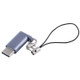 Mini Portable USB to Type-C & USB-C Converter Adapter with OTG(Grey)