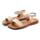 Outdoor Casual Simple Non-slip Wear Resistant Women Sandals (Color:Apricot Size:37)