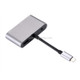 5 in 1 USB-C / Type-C to USB 3.0 + 3.5mm + PD + VGA + HDMI HUB Adapter