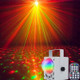 18W 60 Kinds of Pattern Crystal Magic Ball Laser Lights Household LED Colorful Starry Sky Projection Lights Voice-activated Stage Lights, Plug Type:UK  Plug(White)