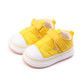 Breathable Baby Toddler Shoes for Boys and Girls Soft Canvas Shoes, Size:18(Yellow)
