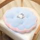 Round Petal Plush Thick Cushion Cartoon Children Tatami Cushion(Cat)