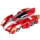 WT891-1 Remote Control Climbing RC Car With Led Lights 360 Degree Rotating Stunt Toys Antigravity Machine Wall Car(Red)
