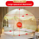 Household Zipper Foldable Yurt Mosquito Net, Size:180x200 cm(Jade)