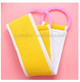 2 PCS Fashion Pull Back Bath Towel Thickening Double Strip Strongly Avoid Rubbing Bath Sponge,Random Color Delivery