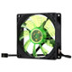 9 inch 3-pin Computer Cooling Fan with Light , Random Color Delivery.(Green)