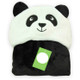 Baby Animal Shape Hooded Cape Bath Towel, Size:100×75cm(Panda)