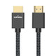 ULT-unite Gold-plated Head HDMI 2.0 Male to Male Nylon Braided Cable, Cable Length: 2m(Black)