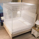 Household Free Installation Thickened Encryption Dustproof Mosquito Net, Size:180x200 cm, Style:Bed Back(White)