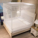 Household Free Installation Thickened Encryption Dustproof Mosquito Net, Size:180x220 cm, Style:Bed Back(White)