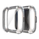ENKAY Hat-prince Full Coverage Electroplate TPU Case for Fitbit Versa 2(Silver)