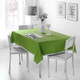 Decorative Tablecloth Imitation Linen Lace Table Cloth Dining Table Cover, Size:110x160cm(Green)
