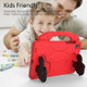 For GalaxyTab S6 10.5 T860 EVA Material Children Flat Anti Falling Cover Protective Shell With Thumb Bracket(Red)