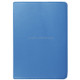 Litchi Texture Horizontal Flip Solid Color Leather Case with 360 Degrees Rotation Holder for Galaxy Tab S2 9.7 / T815(Blue)